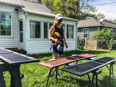 Simple updates like painting your shutters is a great way to make your home stand out! Call us for more tips! (614) 451-6616