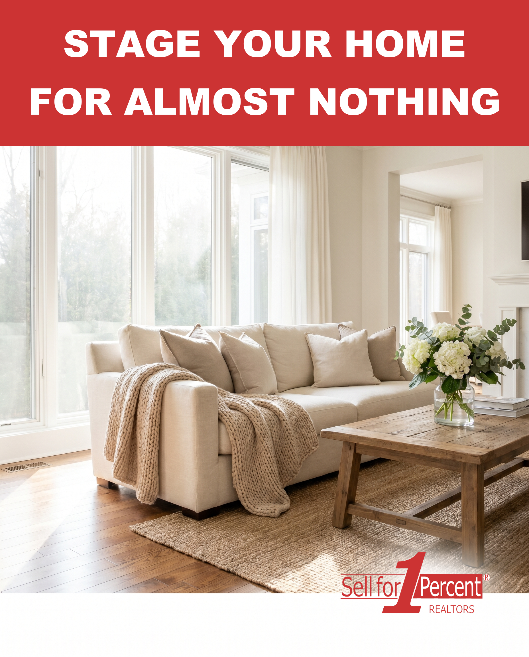 Stage Your Home for Almost Nothing