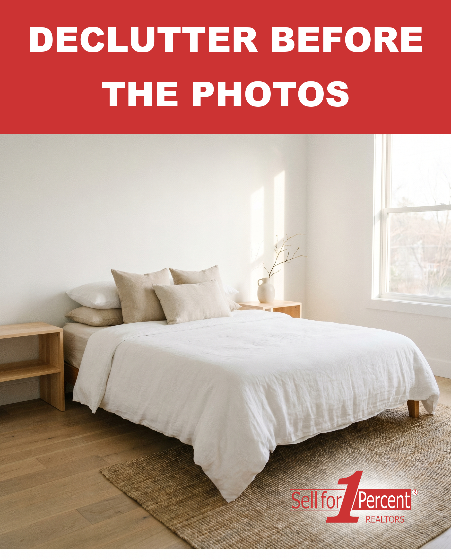 Declutter Before the Photos