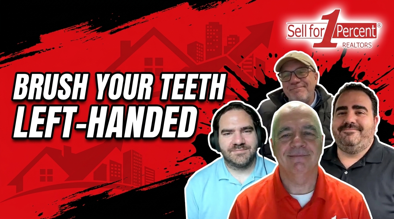 BRUSH YOUR TEETH LEFT-HANDED