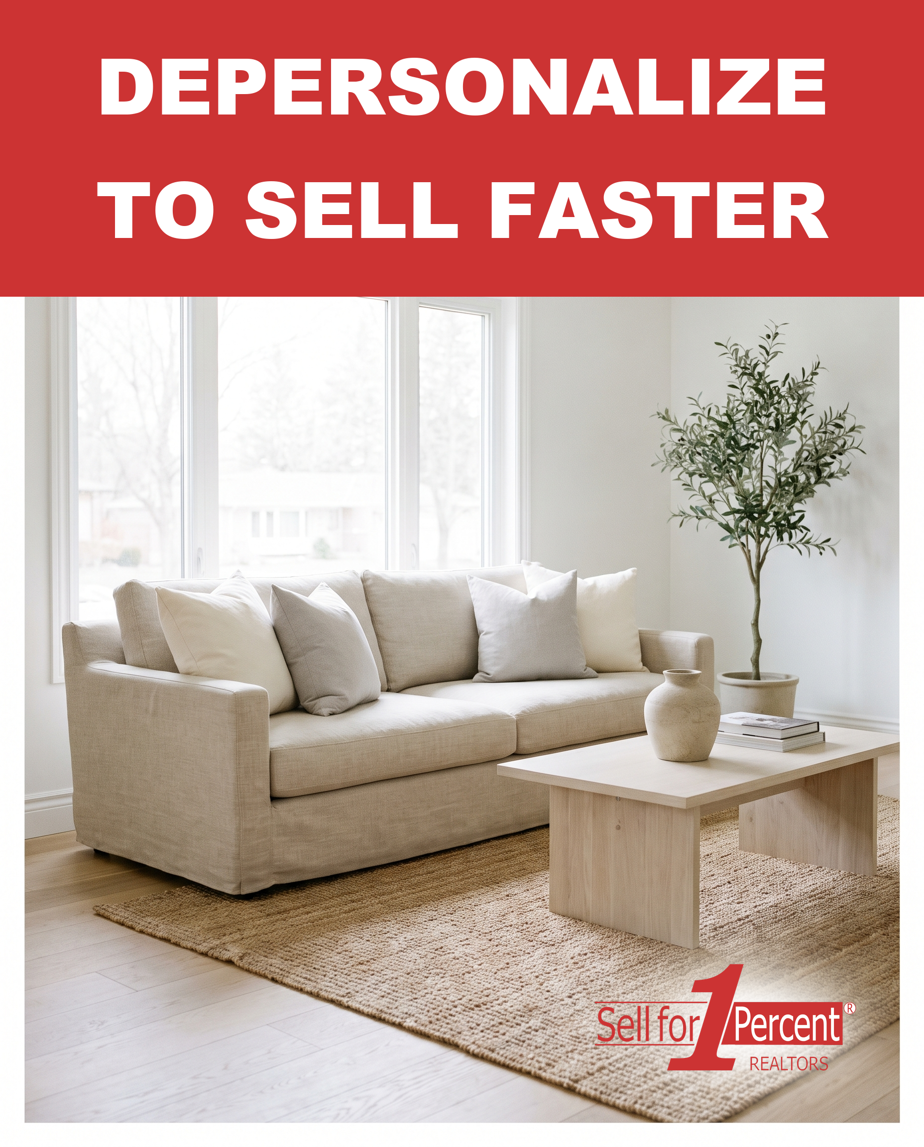 Depersonalize to Sell Faster