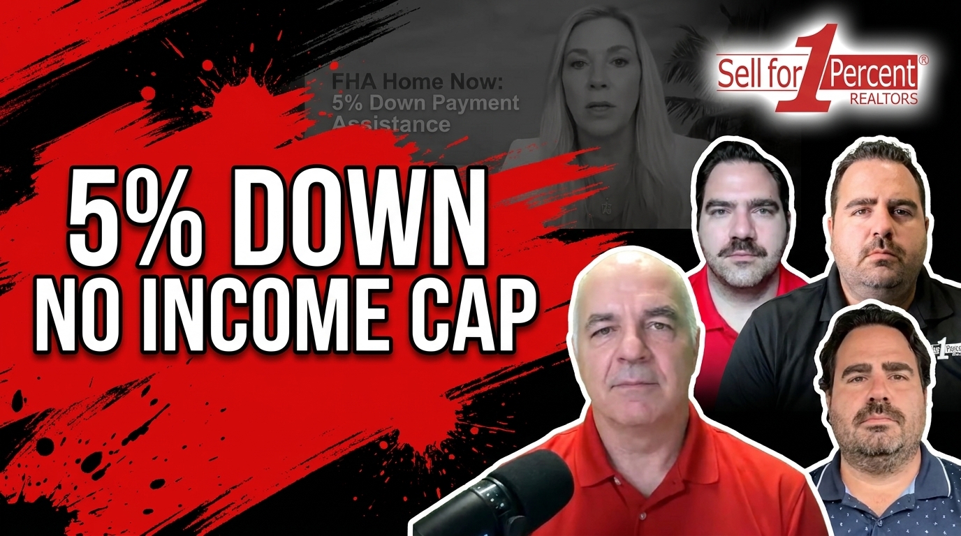 5% DOWN NO INCOME CAP