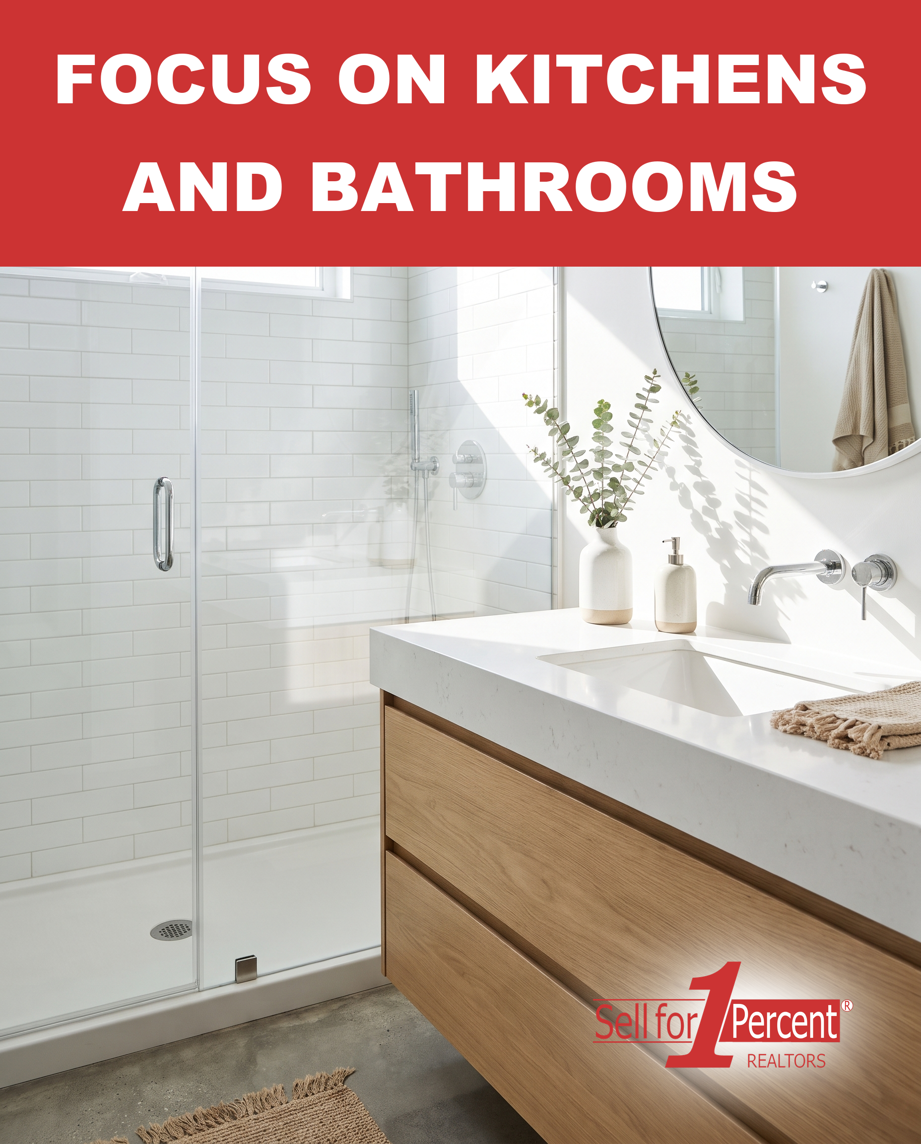 Focus On Kitchens And Bathrooms
